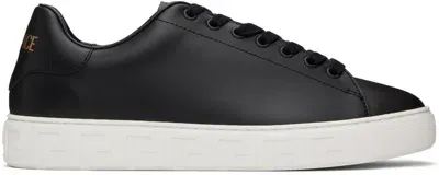 Versace Black Greca Sneakers In 1b000-black