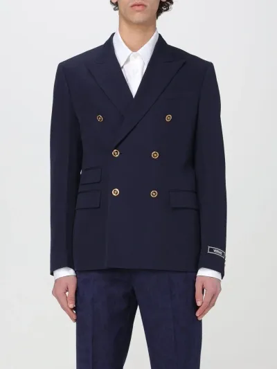 Versace Blazer  Men Color Blue