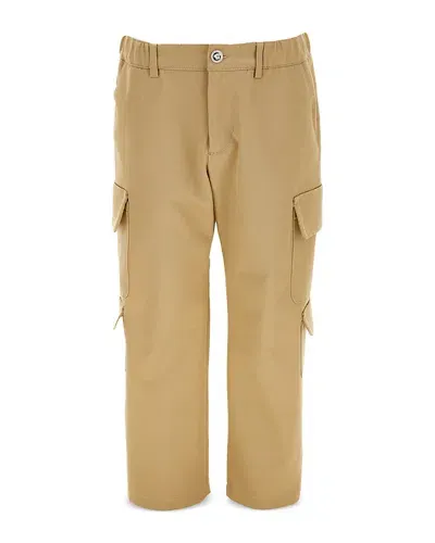 Versace Boys' Informal Satin Gabardine Pants - Big Kid In Sand