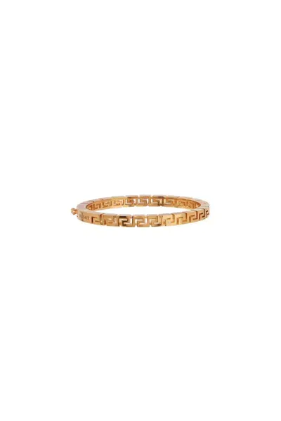 Versace Bracciale Rigido Greca In Gold