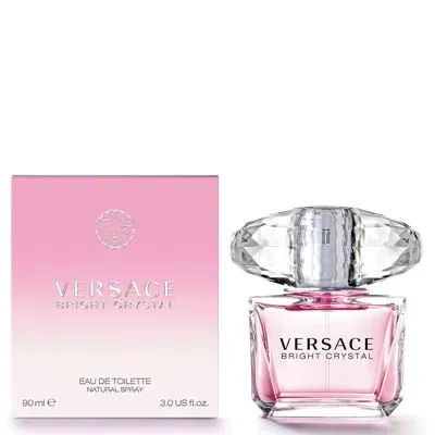 Versace Bright Crystal Eau De Toilette 90ml In White