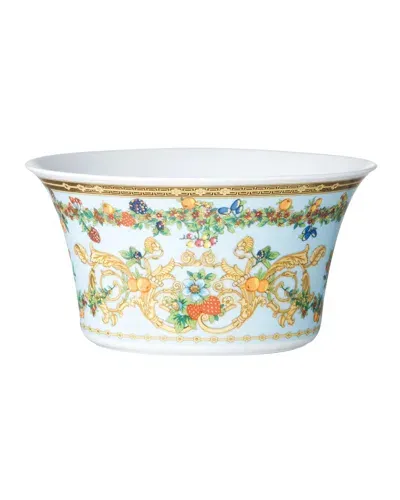 Versace Butterfly Garden Open Vegetable Bowl In Gold