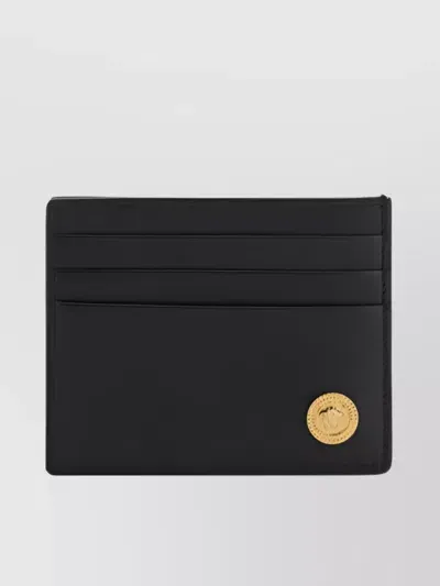 Versace Card Holder In Black