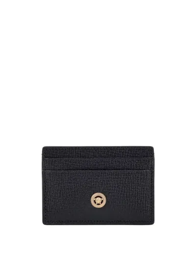 Versace Card Holder In Black