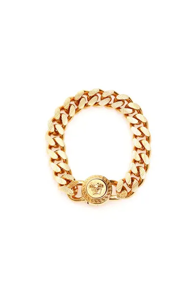 Versace Chain Medusa Bracelet In Gold