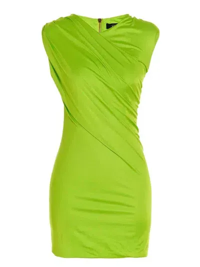 Versace Green Cocktail Dress