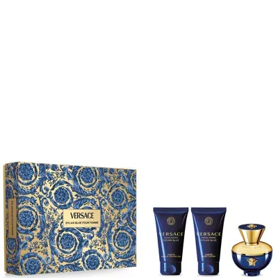 Versace Dylan Blue Femme Eau De Parfum 50ml Set In White