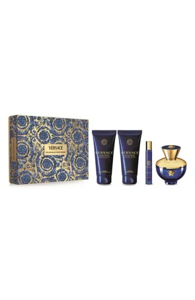 Versace Dylan Blue Pour Femme Eau De Parfum Gift Set $215 Value In No Color