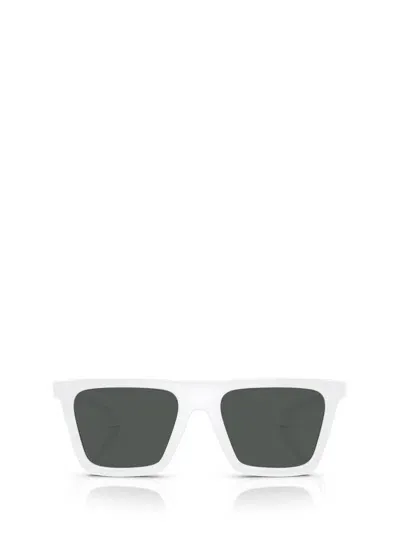 Versace Eyewear Rectangle In White