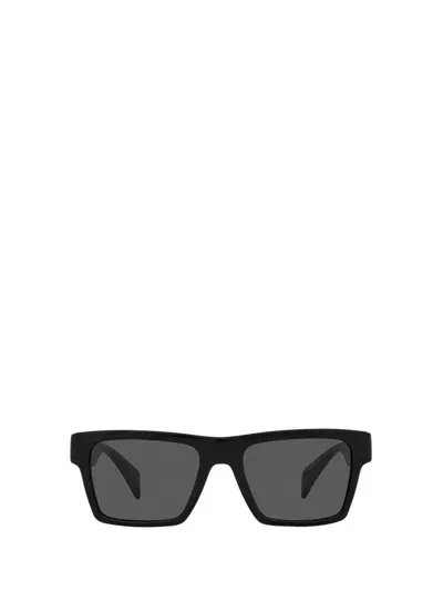 Versace Eyewear Square Frame Sunglasses In Black