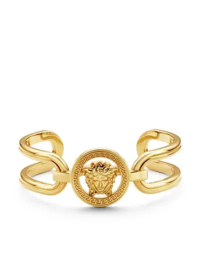 Versace Gold-tone Medusa '95 Cuff Bracelet