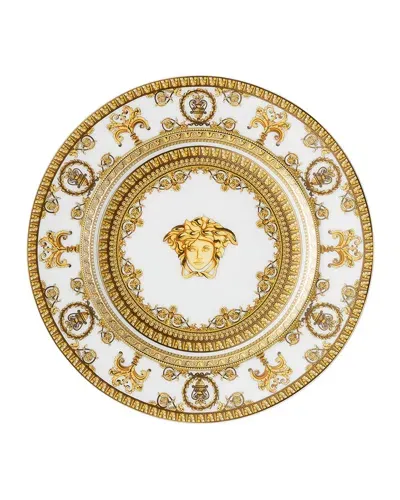 Versace I Love Baroque Bread And Butter Plate In White