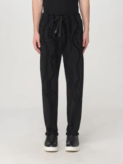 Versace Jeans Couture Pants  Men Color Black In Schwarz