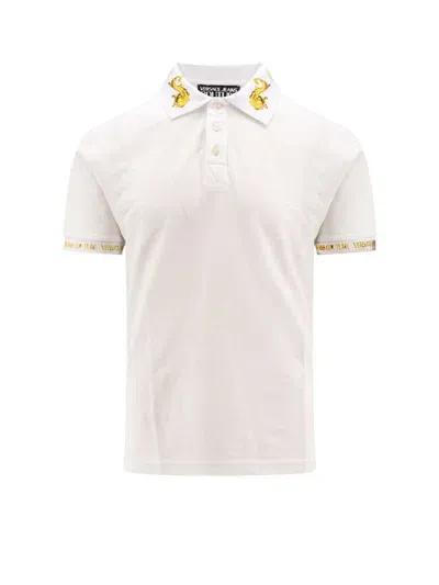 Versace Jeans Couture Polo Shirt In White