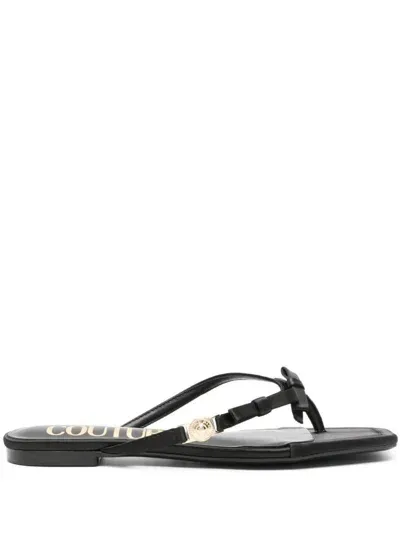 Versace Jeans Couture Sandals In Black