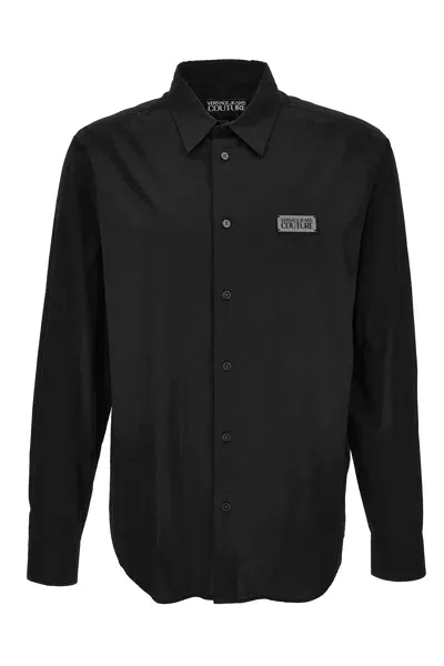 Versace Jeans Couture Shirt In Black