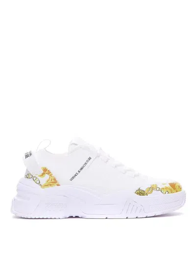 Versace Jeans Couture Sneakers In White