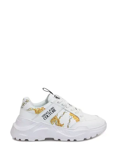 Versace Jeans Couture Speedtrack Chain Couture Sneaker In White