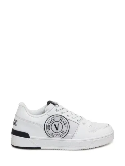 Versace Jeans Couture Starlight V-emblem Sneaker In White