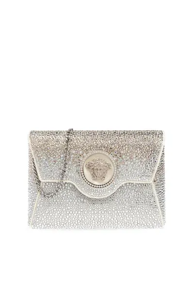 Versace La Medusa Chain In Blanco