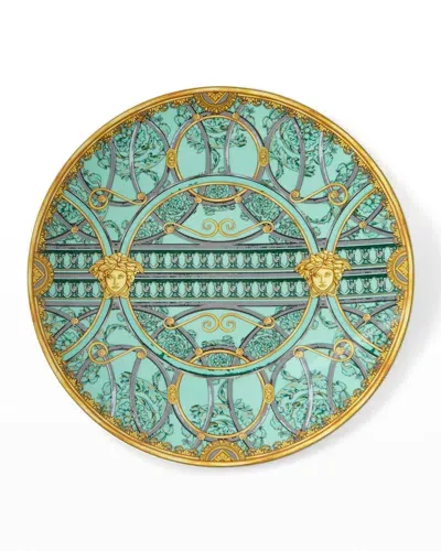 Versace Rosenthal  La Scala Del Palazzo Verde Service Plate