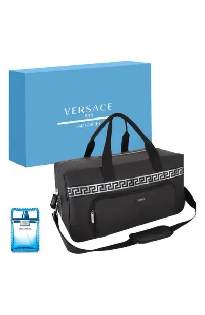 Versace Man Eau Fraîche Eau De Toilette & Cooler Bag $155 Value In No Color