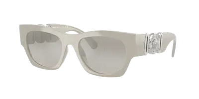 Versace Man Sunglass Ve4479u In Grey Mirror Gradient Silver