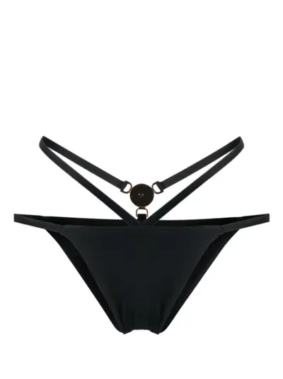 Versace Medusa '95 Bikini Bottoms In Black