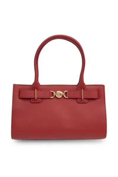 Versace Bags Vitello In Lipstick Red