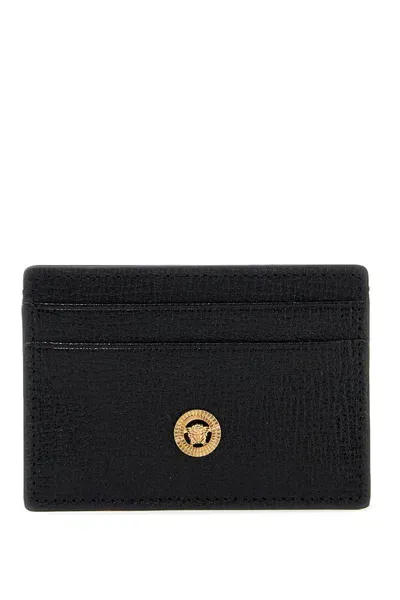 Versace Medusa Biggie Card In Black