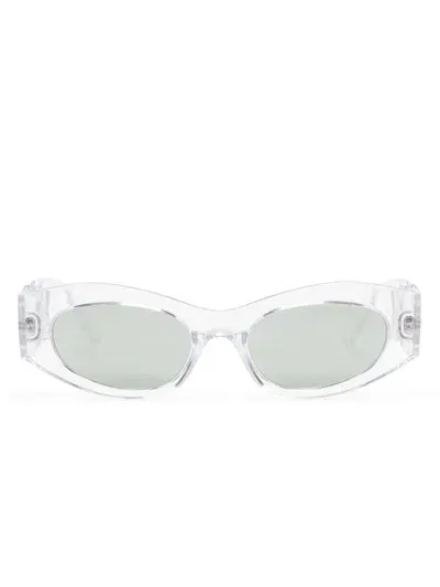 Versace Medusa Biggie Sunglasses In White