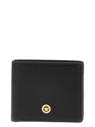 Versace Medusa Biggie Wallet In Black