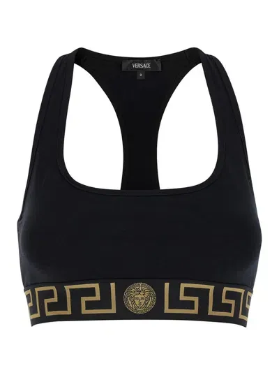 Versace Medusa Motif Scoop In Black