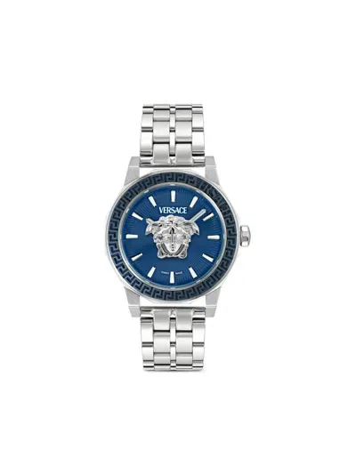 Versace Medusa Deco 43mm In Blue