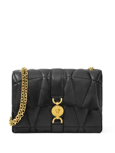 Versace Medusa Shoulder Bag In Black