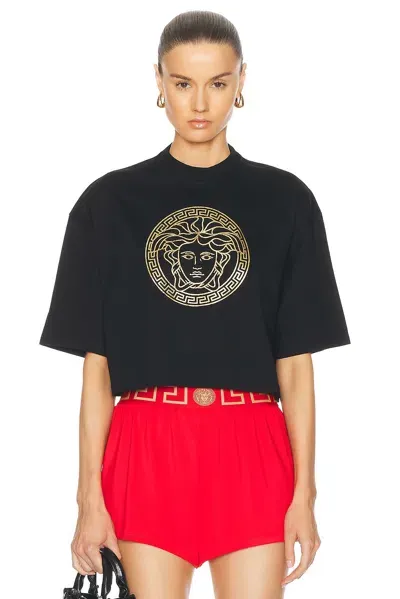 Versace Medusa T-shirt In Multicolor