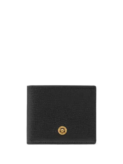 Versace 'medusa' Wallet In Black  