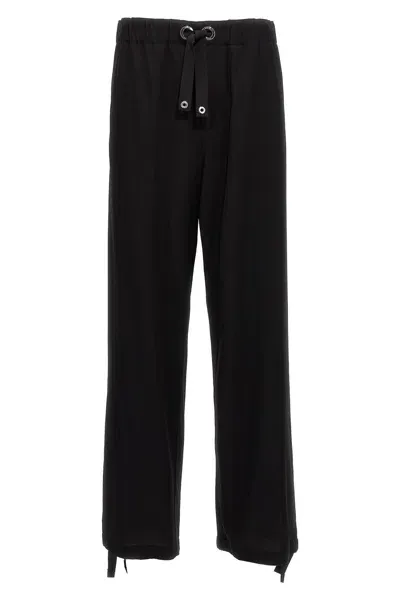 Versace Trousers In Black