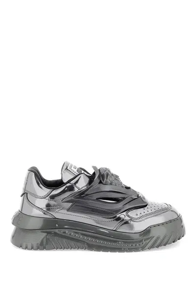 Versace Odissea Sneakers In Grey