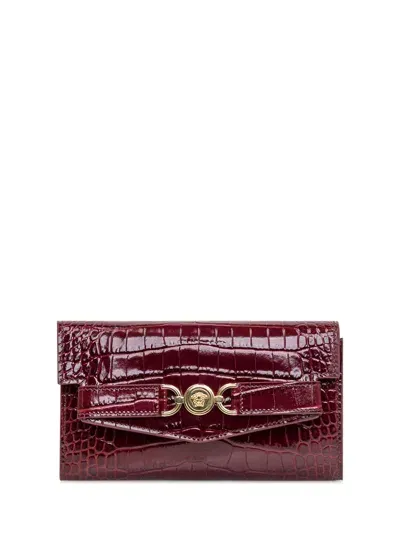 Versace On Chain Wallet In Red