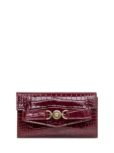 Versace On Chain Wallet In Red