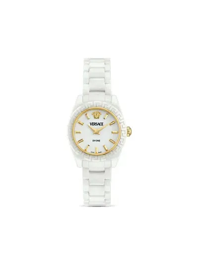 Versace Ronda 28mm In Weiss