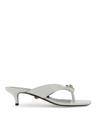 Versace Sandals In White