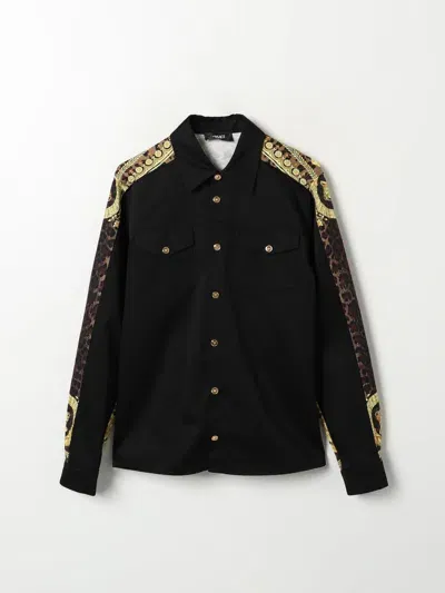 Versace Shirt  Kids Color Black In Schwarz