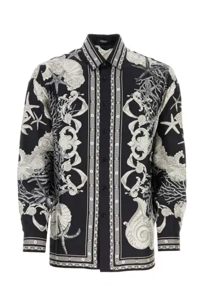 Versace Shirts In Printed