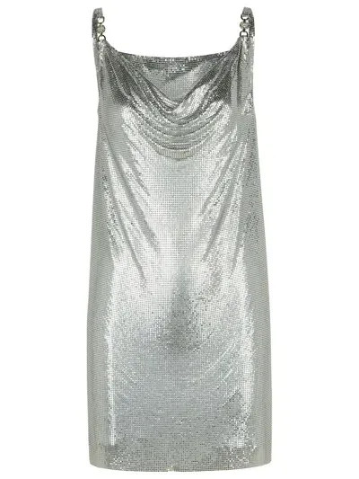 Versace Silver Metal Dress