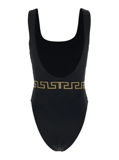 Versace Sswim One Piece In Black