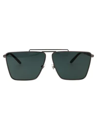 Versace Sunglasses In 10013h Gunmetal