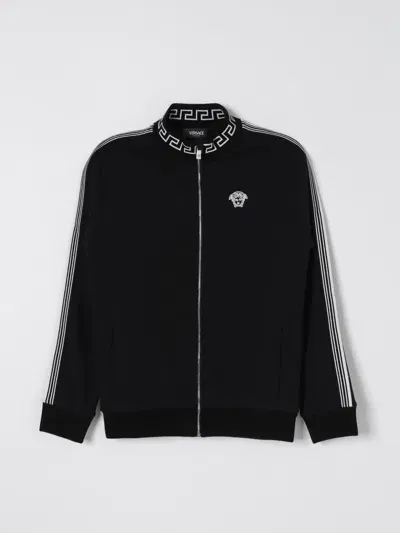 Versace Sweater  Kids Color Black In Schwarz