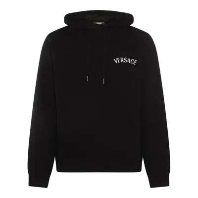 Versace Black Cotton Sweatshirt